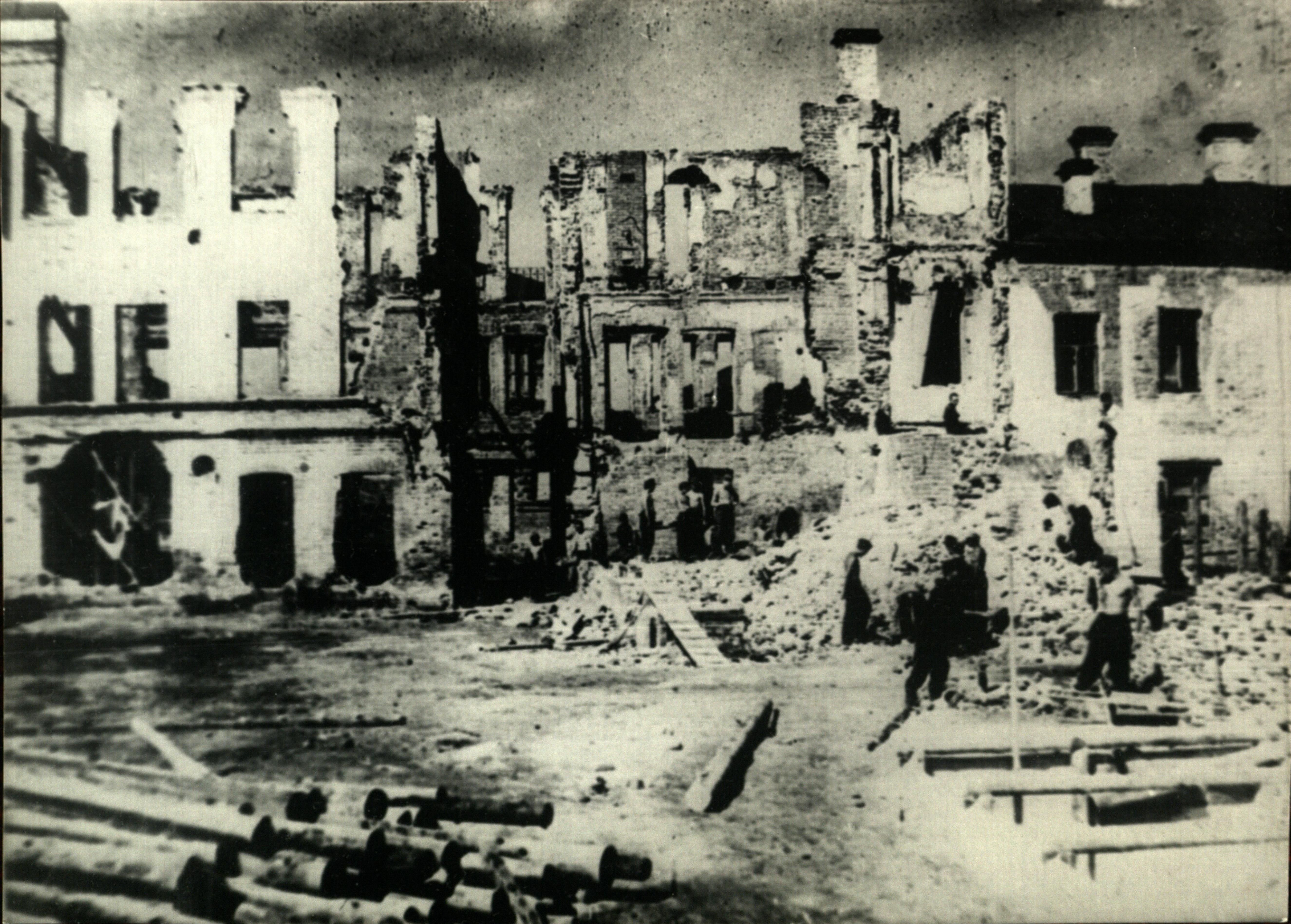 г. Калуга. Разрушенный дом на ул. Ленина